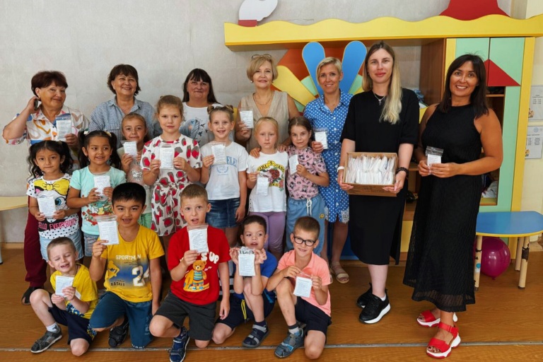 «Сухой душ»  делаем вместе